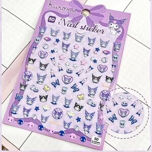 #6656 Hello Kitty & Friends Kuromi Edition Licensed nail art